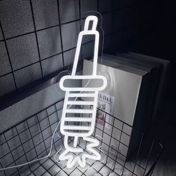 SPARK PLUG NEON LED SIGN - Picture 3 of 4